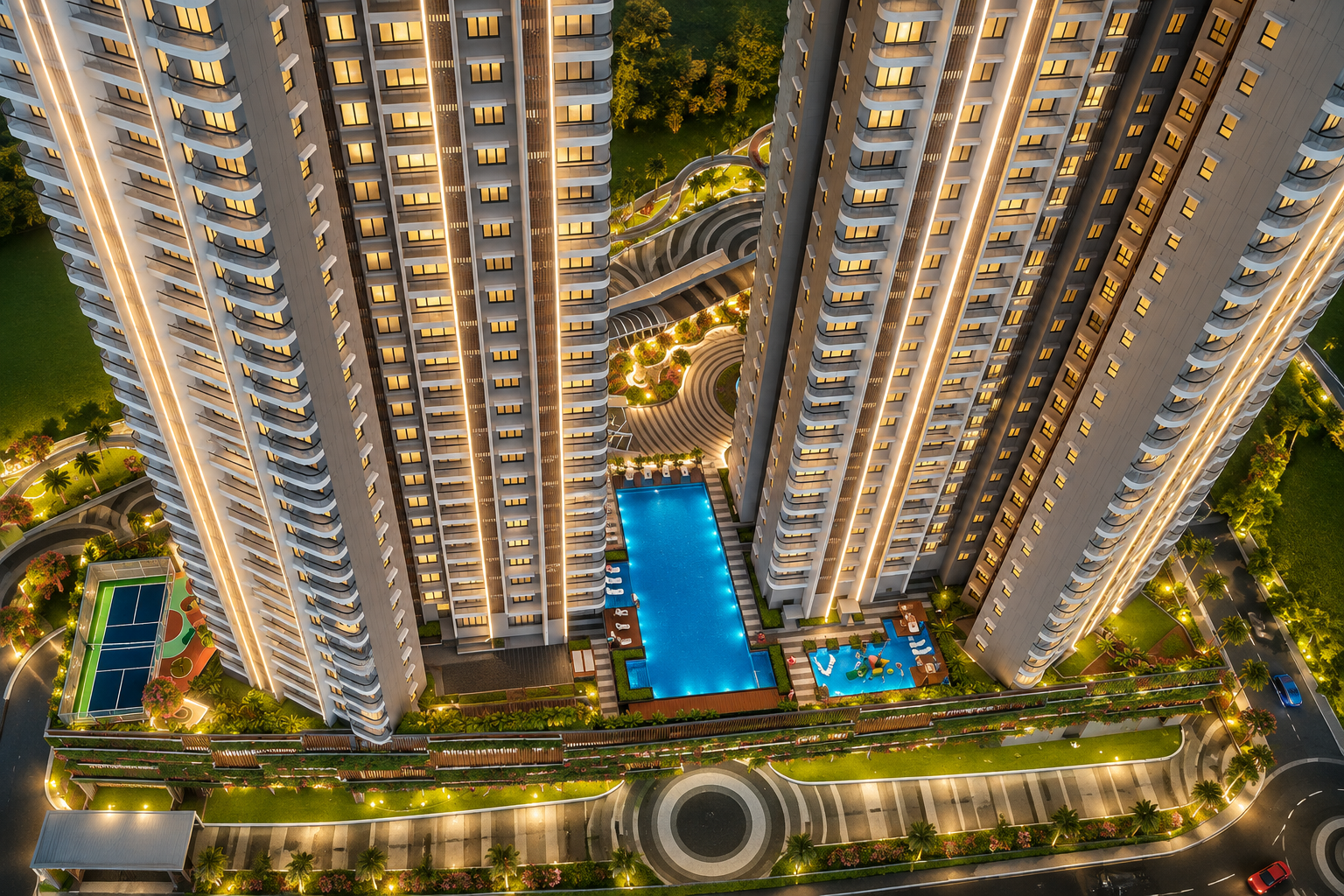 Ruchira The Rise Scale Model