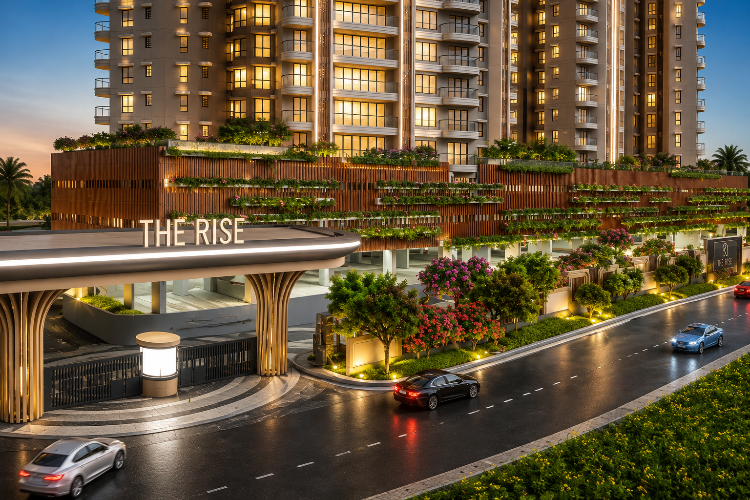 Ruchira The Rise Entrance